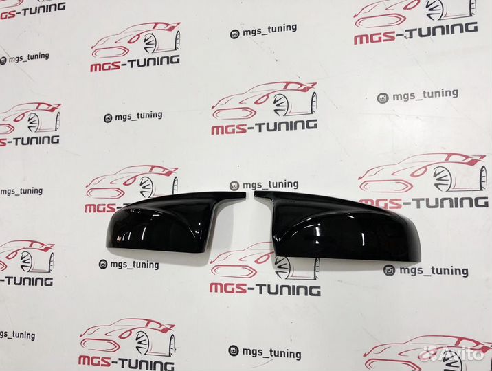 Крышки зеркал стиль М на X5 E70 10-13 Черные