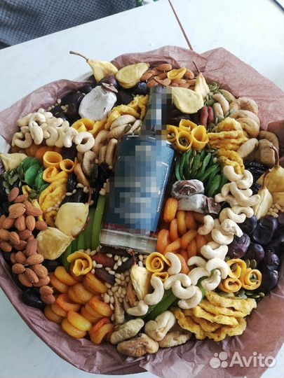 Корзины подарочные сухофрукты