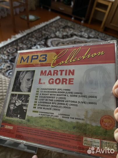 Martin L Gore, сборник альбомов, cd-mp3