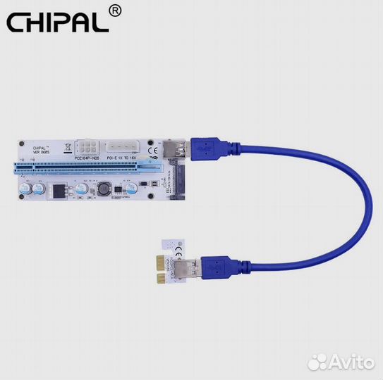 Riser PCI-E райзер chipal VER008S