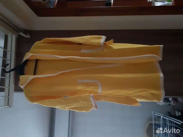 Халат детский новый махровый 100 хлопок, р.128