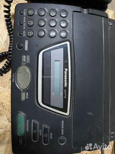 Телефон факс Panasonic KX-FT72