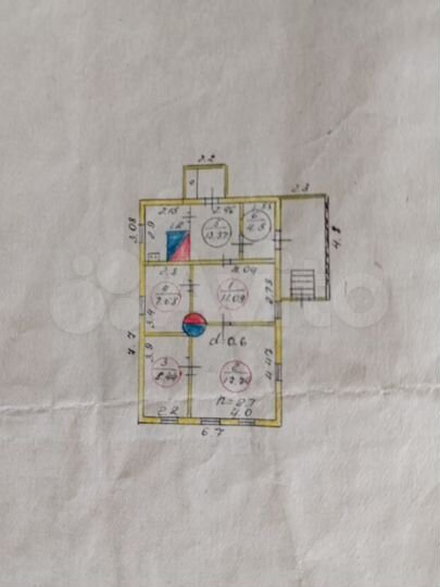 Дом 56,6 м² на участке 13 сот.