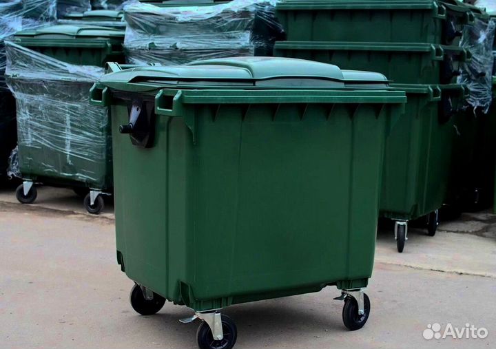 Пластиковый контейнер 1100л, 770л. Арт. 16720