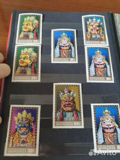 Редкое собрание марок 60 годов