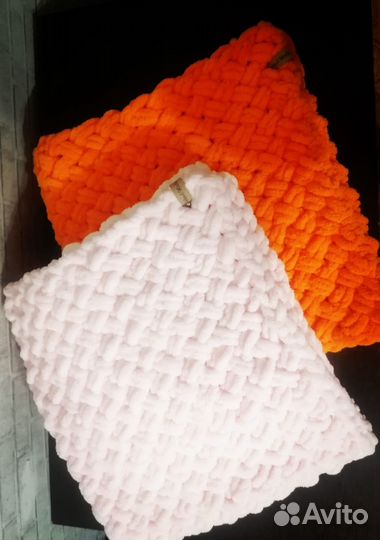 Плюшевый плед 80*80