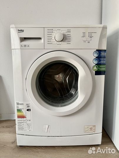 Стиральная машина beko 6 кг