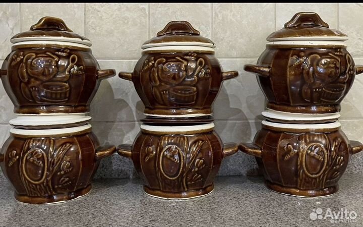 Горшок керамический для запекания 0,5л