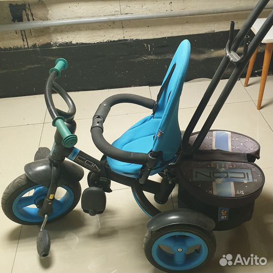 Велосипед коляска с ручкой
