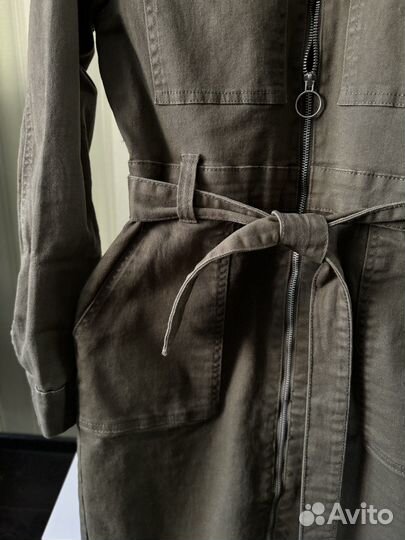 Джинсовое платье