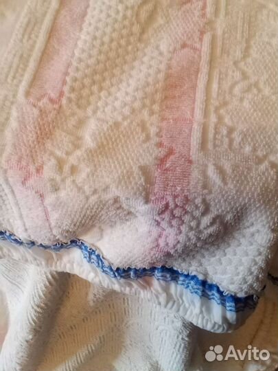 Одеяло детское шерстяное, простыня махровая