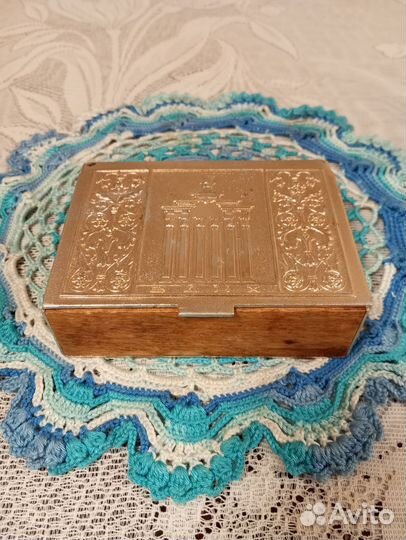 Шкатулка СССР. Спасская башня. 50-70г