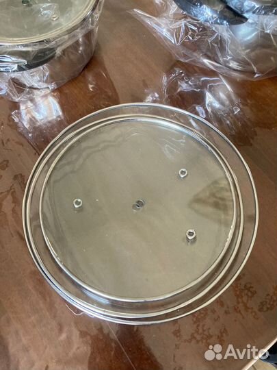 Набор из 5 Кастрюль с крышками из нержавейки