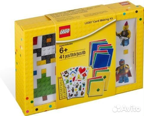 Lego Card Making Kit / лего набор для открыток