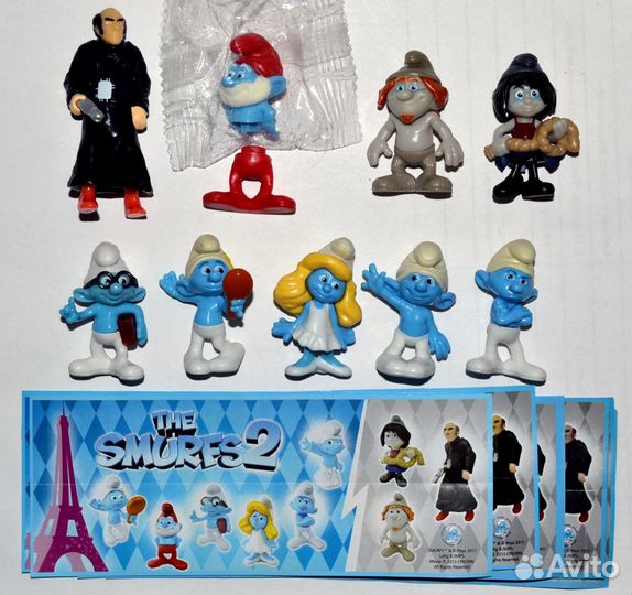 Киндер-сюрприз Смурфики