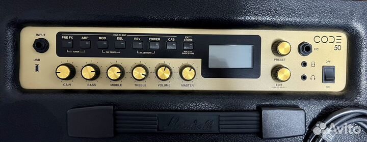 Комбоусилитель Marshall Code 50