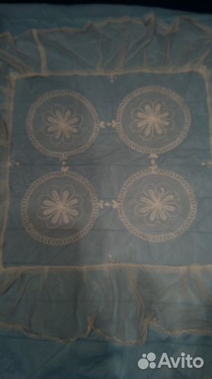 Накидушка на подушки капроновая времен СССР