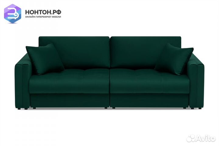 Диван тик-так Монарх изумрудный