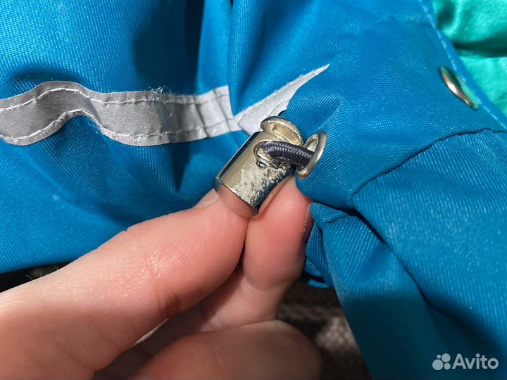 Комбинезон (зимний, весенний) для шпица (кобель)