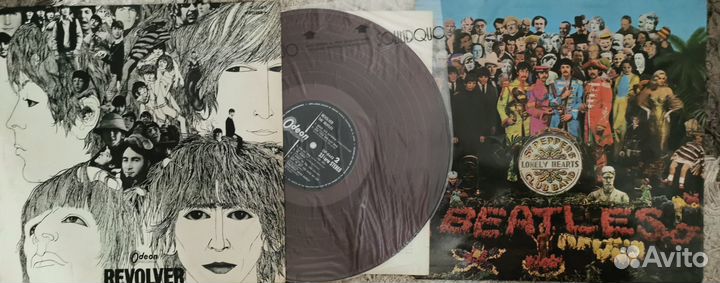 Первопрессы The Beatles, Red vinil, odeon (jap)