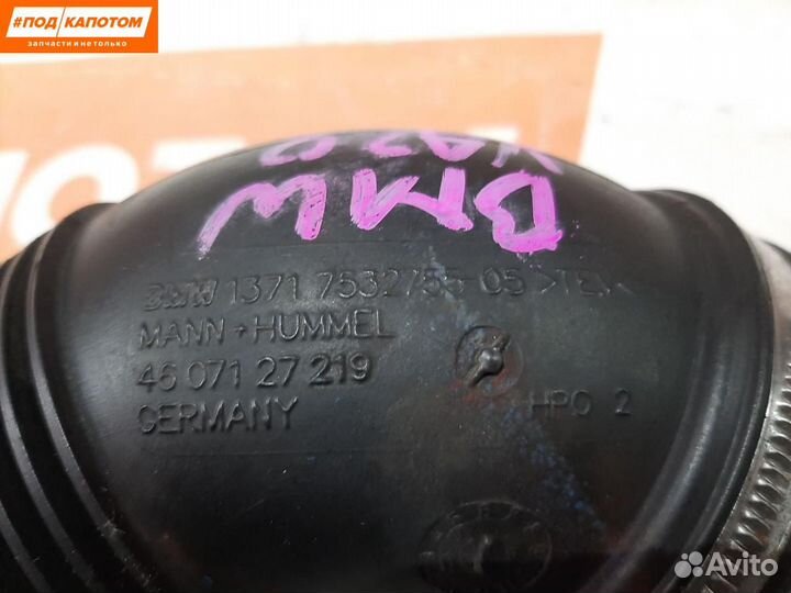 Патрубок воздушного фильтра BMW 3 E90 2008