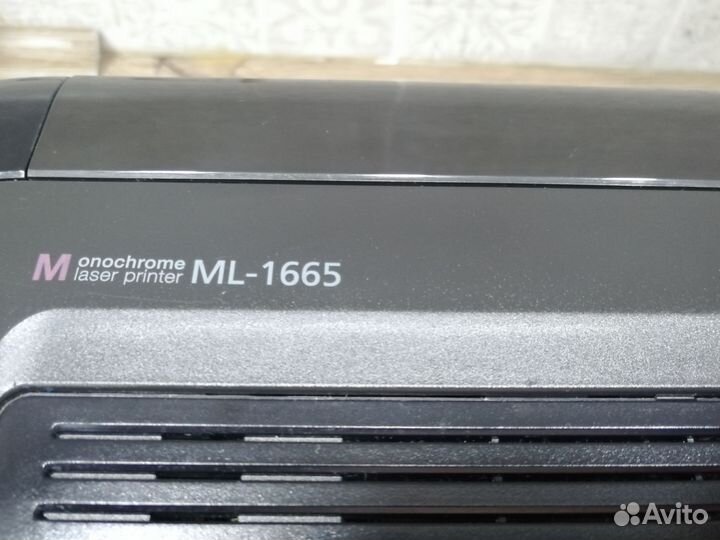Принтер лазерный Samsung ML-1665 прошит заправлен