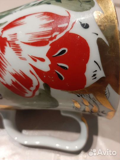 Фарфор лфз- бокал тюльпаны