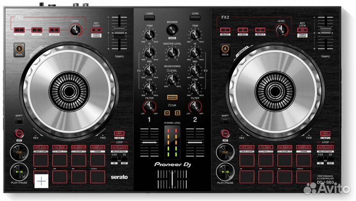 DJ пульт pioneer DDJ-SB3