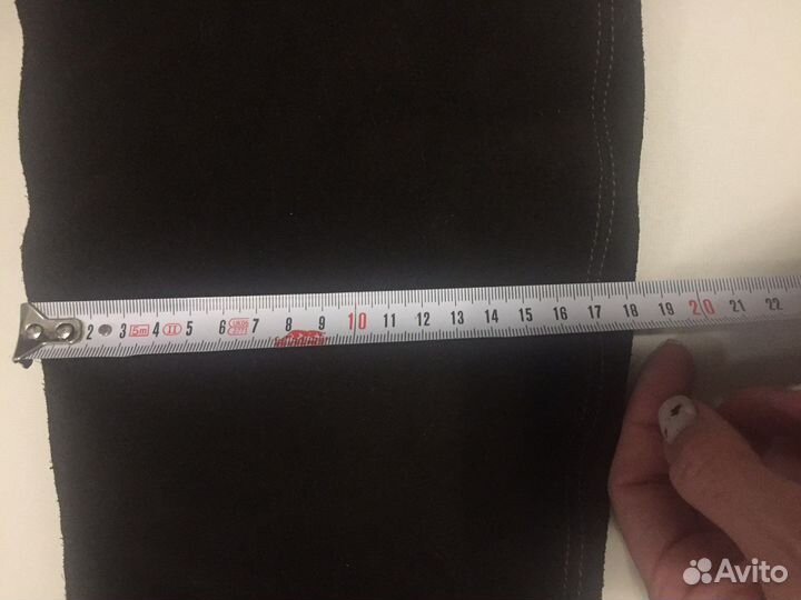 Сапоги замша