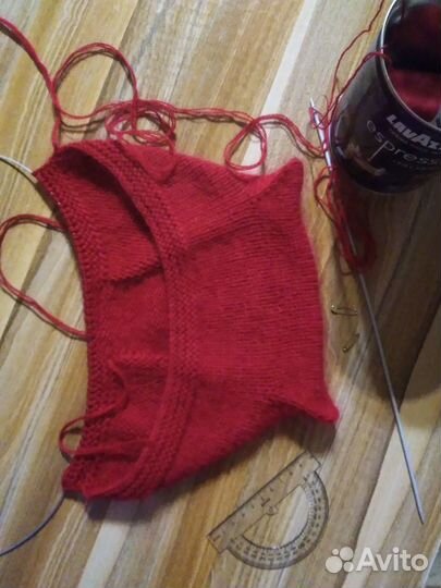 Шапочка чепчик с ушками