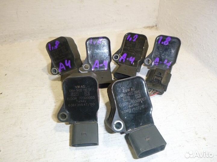 Катушка зажигания audi A4 B8 2007