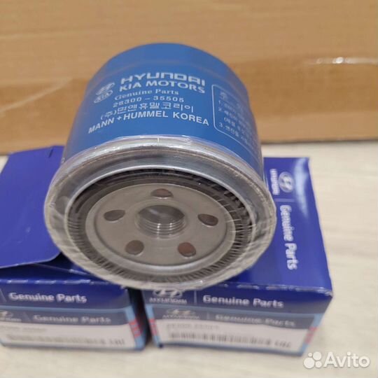 Фильтр масляный Hyundai, Kia