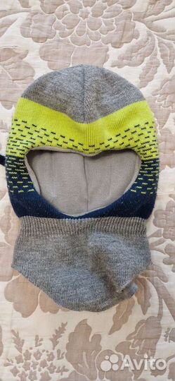 Шапка шлем зимний на мальчика