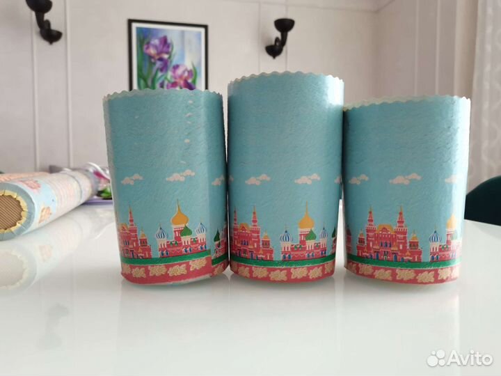 Бумажные формы для маффинов, кексов, капкейков