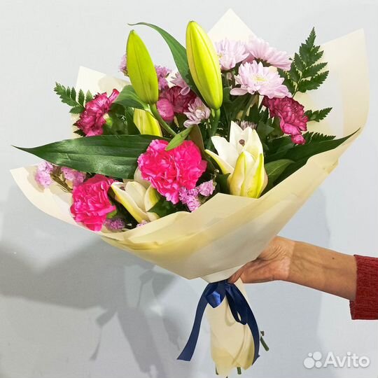 Букет небольшой Цветы сотруднице