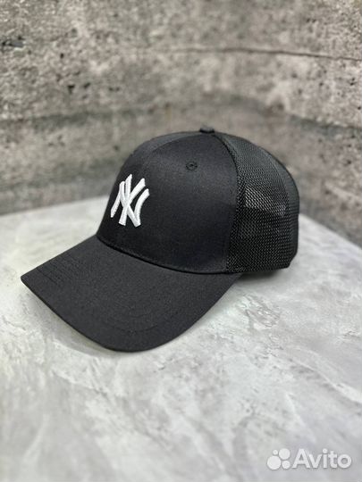 Бейсболка New York Чёрная