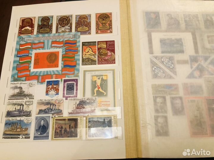 Почтовые марки СССР годовой набор