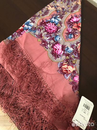 Павловопосадский платок шерсть