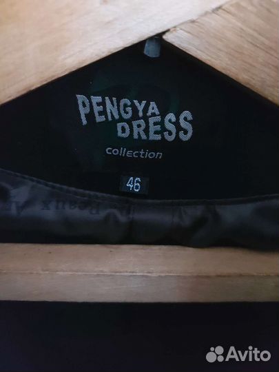 Пальто мужское черное