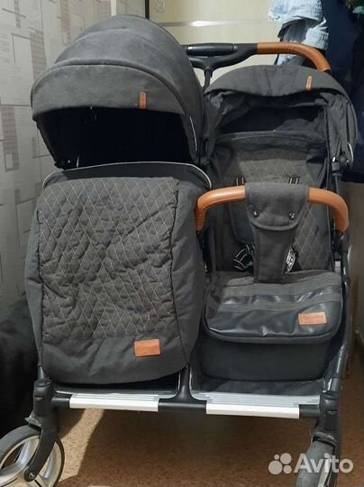 Прогулочная коляска для двойни или погодок