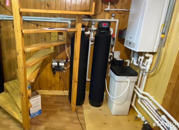 Установка системы очистки воды