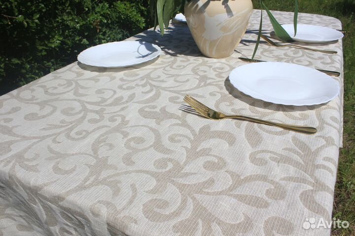 Скатерть лён