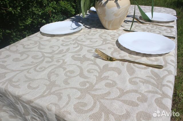 Скатерть лён