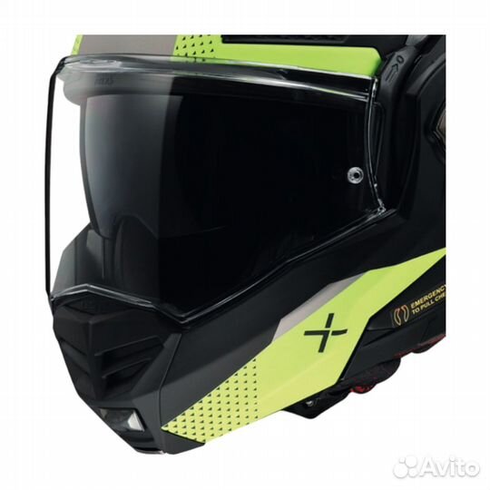 LS2 Мотошлем модуляр FF901 advant X oblivion черн