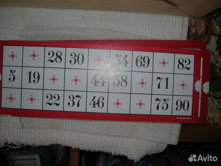 Настольные игры Лото
