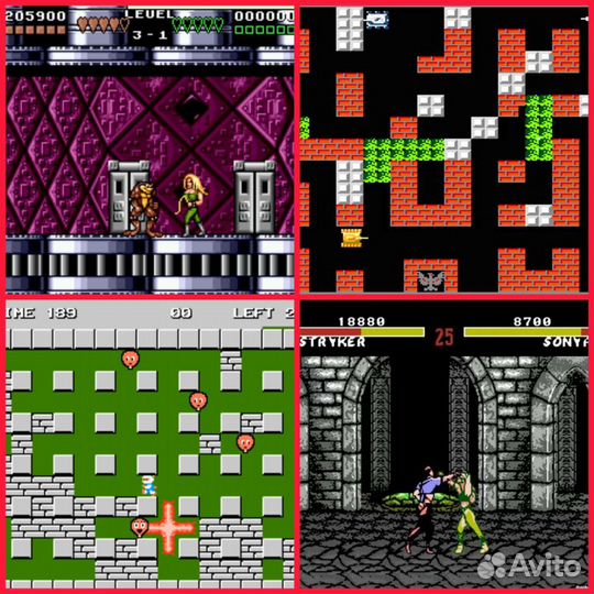 Игровая приставка Sup 400 in 1/F1 620 in 1 Денди