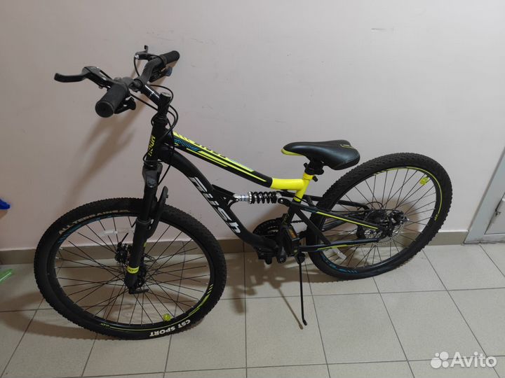 Велосипед горный rush hour FS 815 Disc ST