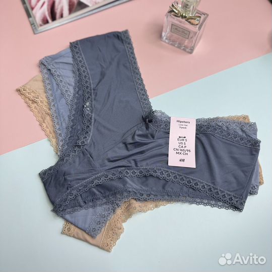 Трусы женские hm хипстеры S
