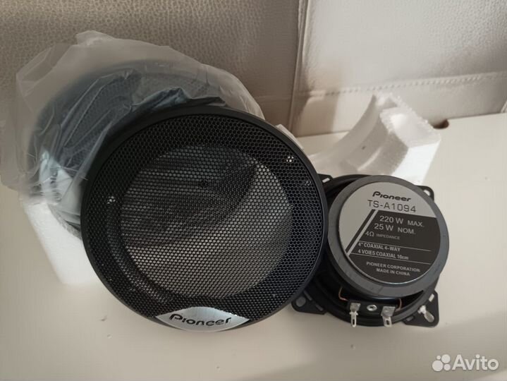 Динамики в авто. Колонки 16 см Pioneer
