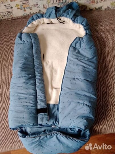 Зимний конверт в коляску